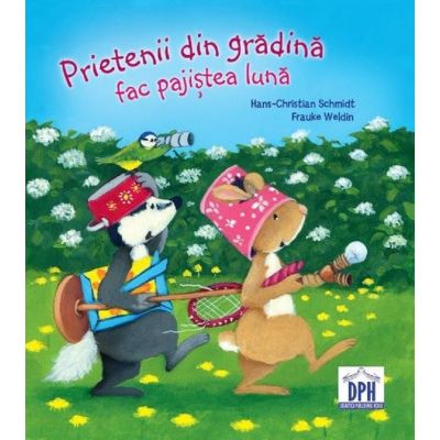 Prietenii din gradină fac pajiștea lună