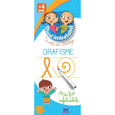 Învăț să trasez grafisme. Scrie și ștergi. Micul imbatabil