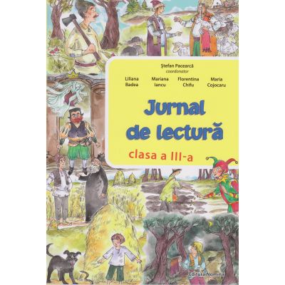Jurnal de lectură. Clasa a III-a