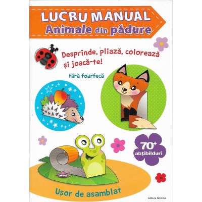 Lucru manual. Animale din pădure
