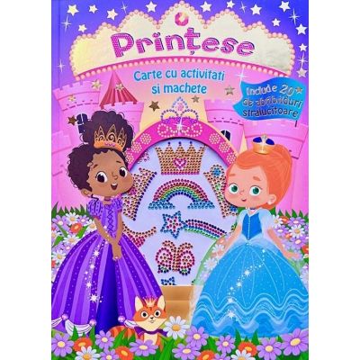 Prințese. Carte cu activităţi şi machete