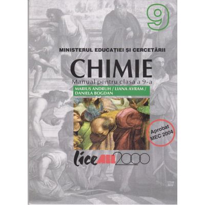 Chimie. Manual. Clasa a IX-a. Marius Andruch