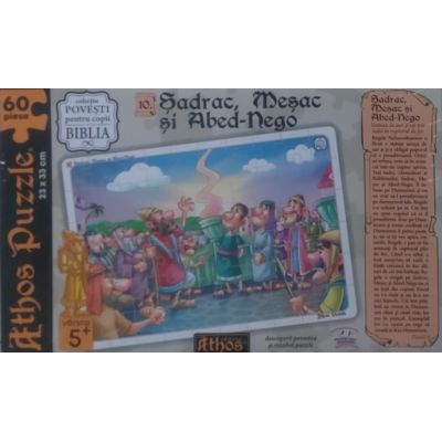 Șadrac, Meșac și Abed-Nego. Puzzle 60 piese