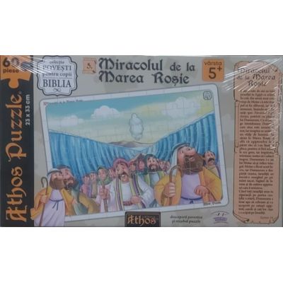 Miracolul de la Marea Roșie. Puzzle 60 piese