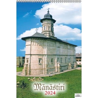 Calendar de perete 2024. Mănăstiri