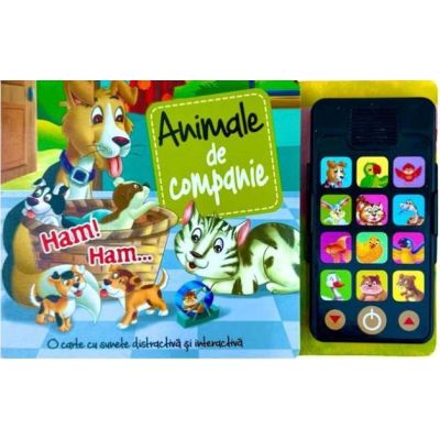 Animale de companie. Carte cu sunete