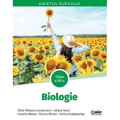 Biologie. Caietul elevului. Clasa a VII-a