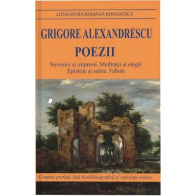 Poezii. Gr. Alexandrescu