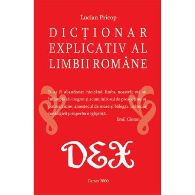 Dicționar explicativ al limbii române