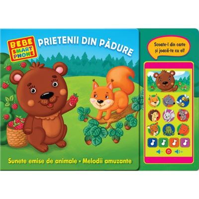 Prietenii din pădure. Carte sonoră