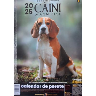 Calendar 2025. Câini magnifici