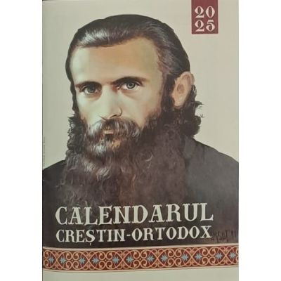 Calendar 2025. Religios. Format cărticică. Arsenie Boca
