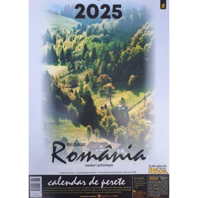 Calendar 2025. România. Vederi pitorești