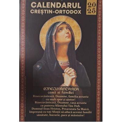 Calendar 2025. Religios. Binecuvântarea casei
