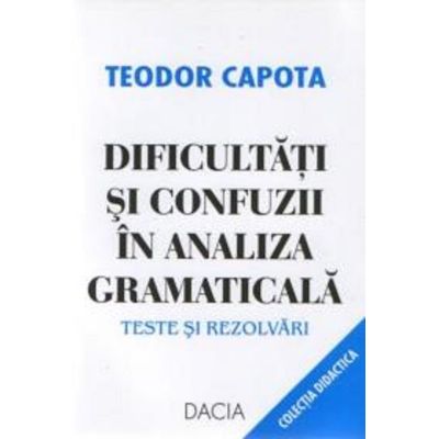 Dificultăți și confuzii în analiza gramaticală
