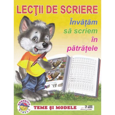 Învățăm să scriem în pătrățele. Lecții de scriere