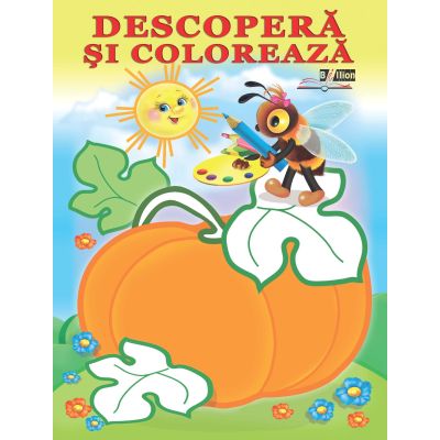 Descoperă și colorează. Legume
