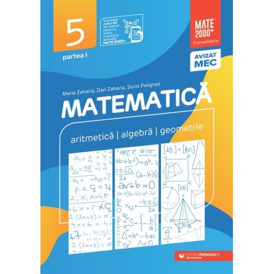 Matematică. Aritmetică, algebră, geometrie. Mate 2000. Consolidare. Clasa a V-a. Partea I