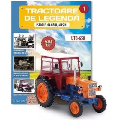 Tractoare de legendă. Nr. 1. Tractor UTB 650. România