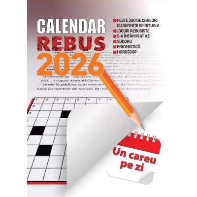 Calendar 2026. Rebus